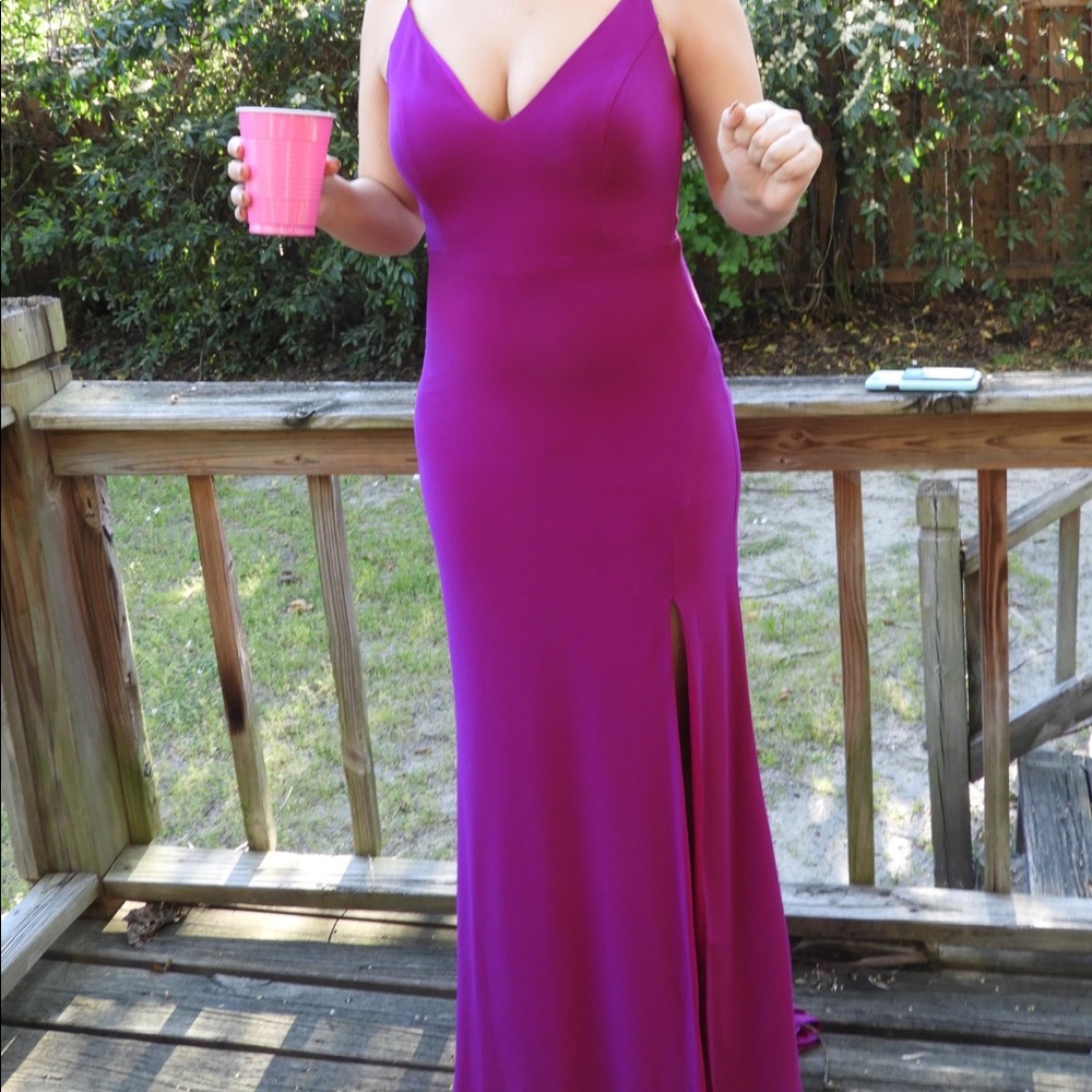 Fushia Formal Dress - Picture 1 of 3